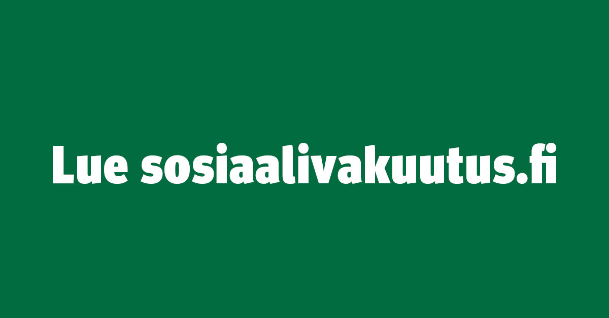 sosiaalivakuutus.fi