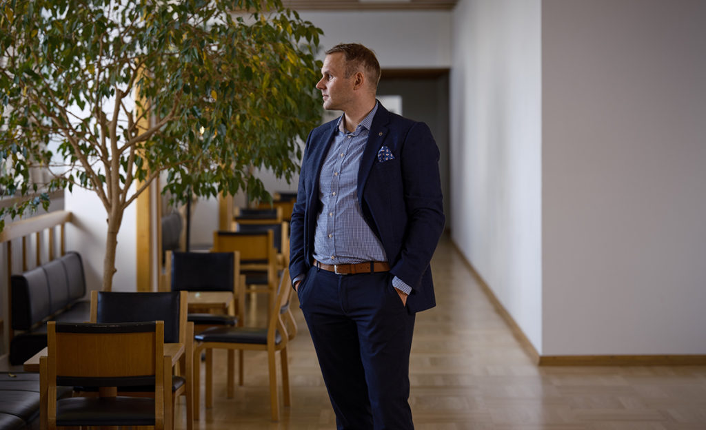 Matti Koskinen, Kelan turvallisuusjohtaja.